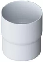 Муфта трубы, ПВХ, серия Элит, цвет Белый