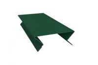 Планка угла внутреннего составная верхняя 0,45 PE с пленкой RAL 6005 зеленый мох