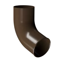 Отвод трубы STAL PREMIUM, каштан