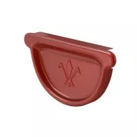 Заглушка универсальная с резиновым уплотнением металлическая, белый RR20