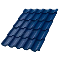 Металлочерепица МЕТАЛЛ ПРОФИЛЬ Трамонтана-SL NormanMP (ПЭ-01-5005-0.5)