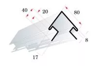 наружный угол «Альта-Профиль», белый
