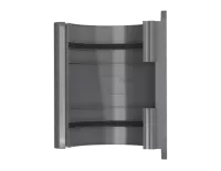 ТН МАКСИ 152/100 мм, соединитель желоба, графитово-серый, шт.