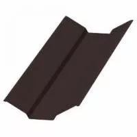 Планка ендовы верхняя (76*76), PURMAN 0.5мм RAL 8017 2м