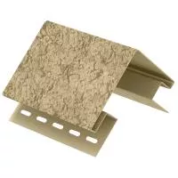 РЕЧНОЙ Наружный угол к сайдингу колл. СТОУН-ХАУС S-Lock серия ТАГАНАЙ (3,05 м) 5шт/уп