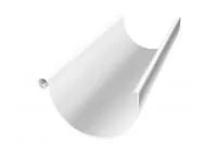 Желоб полукруглый Grand Line 150 мм 3 м RAL 9003 сигнальный белый