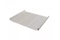 Кликфальц Pro Line 0,5 GreenCoat Pural BT, matt с пленкой на замках RR 21 светло-серый (RAL 7040) серое окно