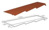 Примыкание резное левое Gerard Redwood, 1200*232 мм