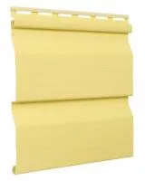 сайдинг виниловый «Альта-Профиль», жёлтый