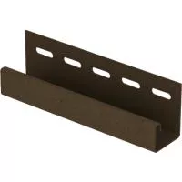 ЛАВА J-профиль к сайдингу колл. СТОУН-ХАУС S-Lock серия КЛИНКЕР НОРДИК (3,05 м) 20шт/уп