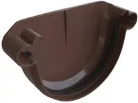 Заглушка, ПВХ, серия Элит, цвет Коричневый