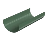 ТН ОПТИМА 120/80 мм, водосточный желоб (2 м), зеленый, шт.
