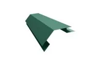 Планка угла внешнего сложного 135гр Экобрус Grand Line 0,45 Drap RAL 6005 зеленый мох
