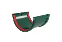 Соединитель желобов Классика 120 ПВХ Grand Line зелёный (RAL 6005)