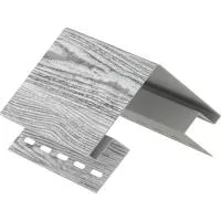 ВИНТАЖ ПЕПЕЛ Наружный угол к сайдингу колл. ХОКЛА (3,05 м) 5шт/уп