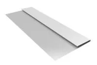 Планка стартовая БХ new 0,45 PE с пленкой RAL 9003 сигнальный белый