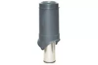 Выход вентиляции Krovent Pipe-VT 125 is серый