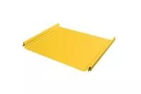 Кликфальц Pro 0,45 PE с пленкой на замках RAL 1018 цинково-желтый