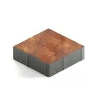 Тротуарная плитка Steingot Color Mix Terracotta №1 квадрат 200х200х60 мм