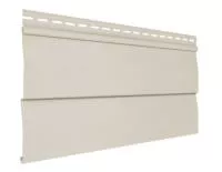 сайдинг виниловый под брус «Текос», слоновая кость