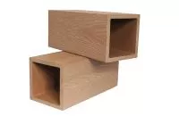 Столб из ДПК POLIVAN 3D 125х125х2900 мм (Песочный)