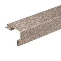 СИЛЬВЕР Акрил Наружный угол к сайдингу колл. КИРПИЧ (3,05 м) 10шт/уп TECOS