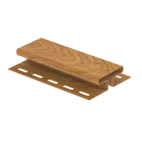 КАВКАЗСКАЯ Соединительный профиль к сайдингу колл. ТИМБЕР-БЛОК серия ПИХТА (3,05 м) 5шт/уп