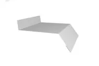 Отлив простой 100 0,45 Drap с пленкой RAL 9003