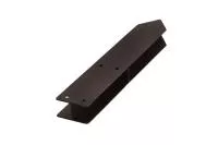 Элемент стыковочный металлический для грядки ДПК Grand Line 150мм Венге