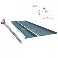 Финишный профиль БЕТЭКО 3м (RAL 7024)