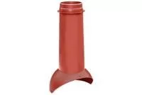 Выход вентиляции Krovent Pipe-VT красный