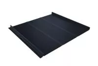 Кликфальц Line 0,5 Satin с пленкой на замках RAL 7024 мокрый асфальт