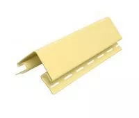 СВЕТЛО-ЖЁЛТЫЙ Наружный угол к сайдингу (3,05 м) 10шт/уп TECOS