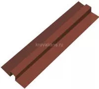 Планка вертикальная БЕТЭКО 3м (RAL 8017)