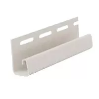 БЕЛЫЙ J-профиль к сайдингу (3,05 м) 20шт/уп