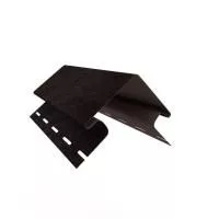 КОРИЧНЕВЫЙ Наружный угол к сайдингу колл. СТОУН-ХАУС серия КИРПИЧ (3,05 м) 5шт/уп