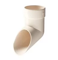 Наконечник для водосточной трубы LUX, латте