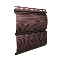 Сайдинг Тимберблок Дуб Морёный