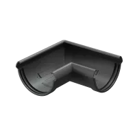 Угол желоба 90˚ LUX, графит