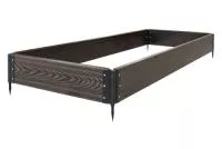 Комплект грядки ДПК Grand Line длина 2200 ширина 800 мм высота 225мм Венге (Т)