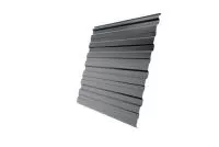 Профнастил С10R 0,45 PE RAL 9006 бело-алюминиевый