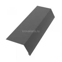 Планка конденсата 75х50х2000мм GreenCoat Pural BT Matt 0,6мм RR23Matt