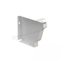 Заглушка желоба 120х86 правая (ПЛ-02-9010-0.5)