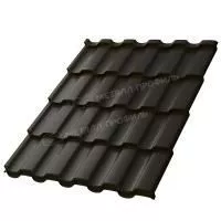 Металлочерепица МЕТАЛЛ ПРОФИЛЬ Монтекристо-M NormanMP (ПЭ-01-RR32-0.5)