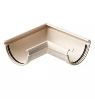 Угол желоба 90˚ LUX, латте