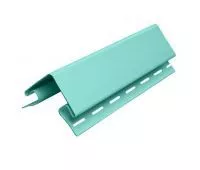 БИРЮЗА Наружный угол к сайдингу (3,05 м) 10шт/уп TECOS