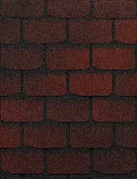 Гибкая черепица EURASIA, ПЛИТКА, Красный