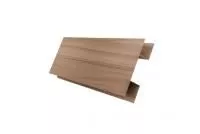 Планка H-образная Экобрус Grand Line 0,45 Print Elite Honey Wood