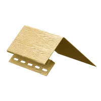 ЗОЛОТОЙ Околооконный профиль к сайдингу колл. ТИМБЕР-БЛОК серия ДУБ (3,05 м) 10шт/уп