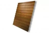 Профнастил С8А 0,45 Print-double Elite Golden Wood